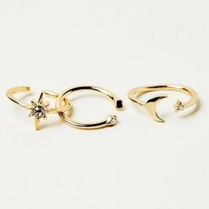 Brand New And Every Celestial Stackable Adjustable Rings